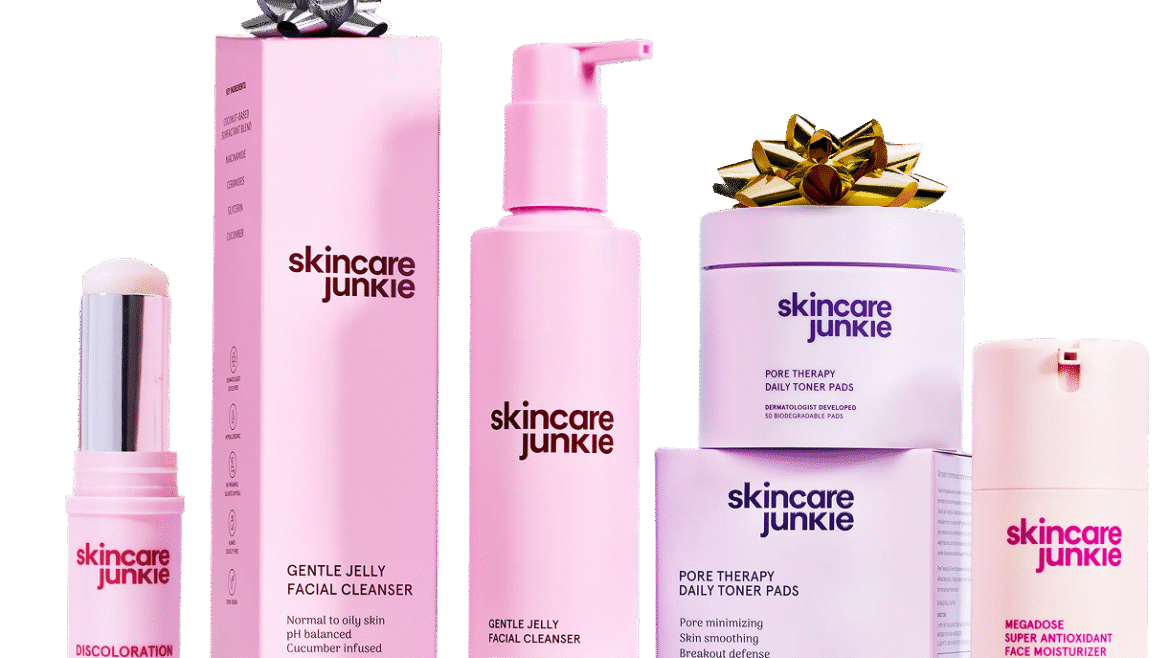 Skincare has never been more personalized. With an overwhelming number of products on the market, it’s challenging to find the right fit for your specific needs. Skincare Junkie makes it easier to unlock your best skin yet, offering science-backed, results-driven skincare systems designed for every concern. Whether you’re tackling discoloration, acne, or dry skin, Skincare Junkie has a tailored solution for you.