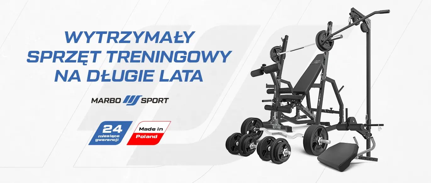 Uniwersalny sprzęt treningowy z велосипедом stacjonarnym, sztangą i hantlami